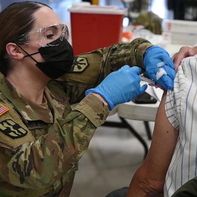 VIDEO: Pentagon deploying 1,100 troops to vaccination sites