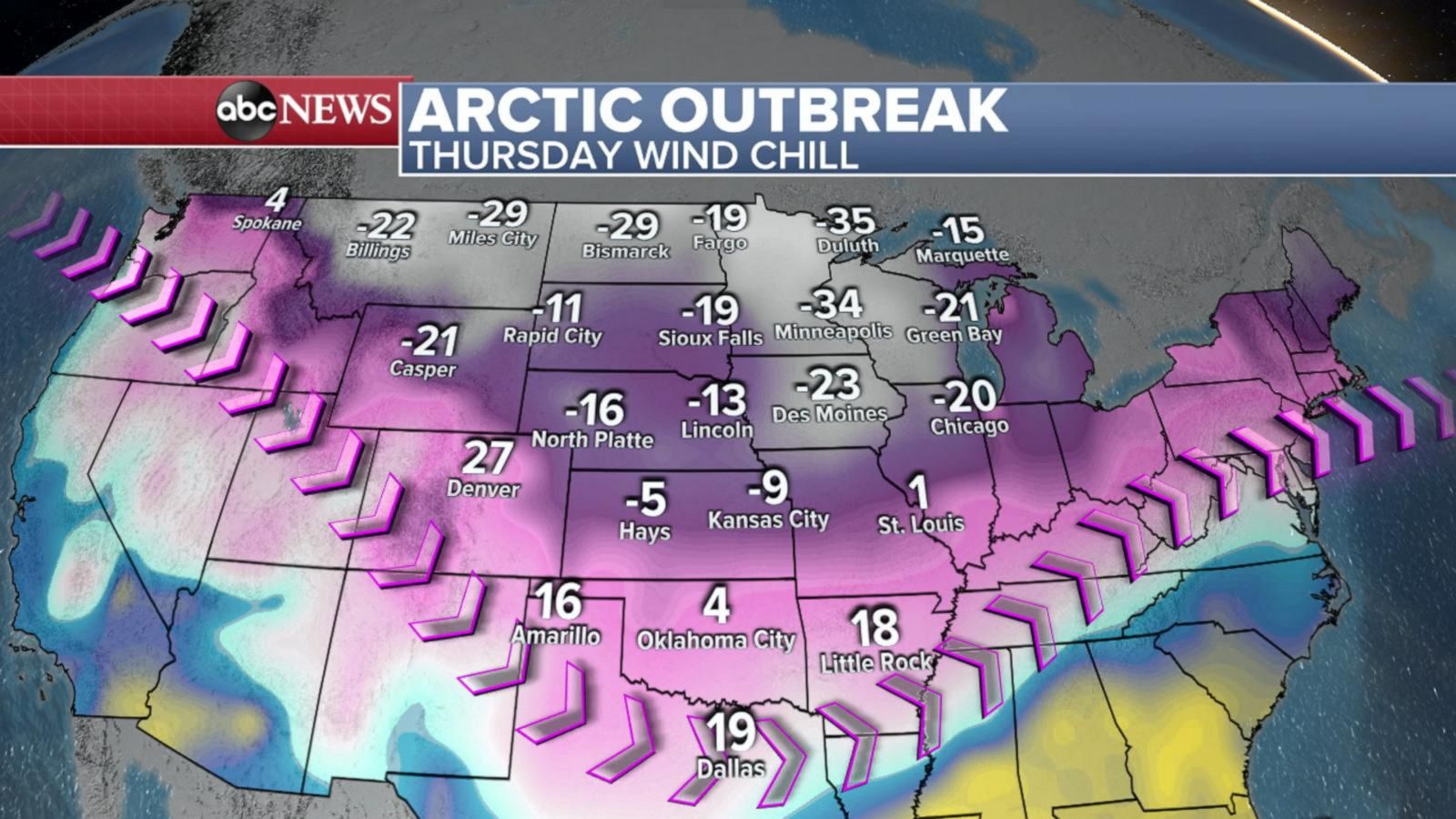 Winter weather alerts across US, extreme cold in the Midwest - Good ...