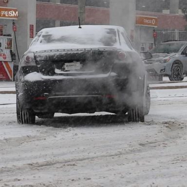 VIDEO: Unprecedented winter storm paralyzes South, brings treacherous conditions on roads