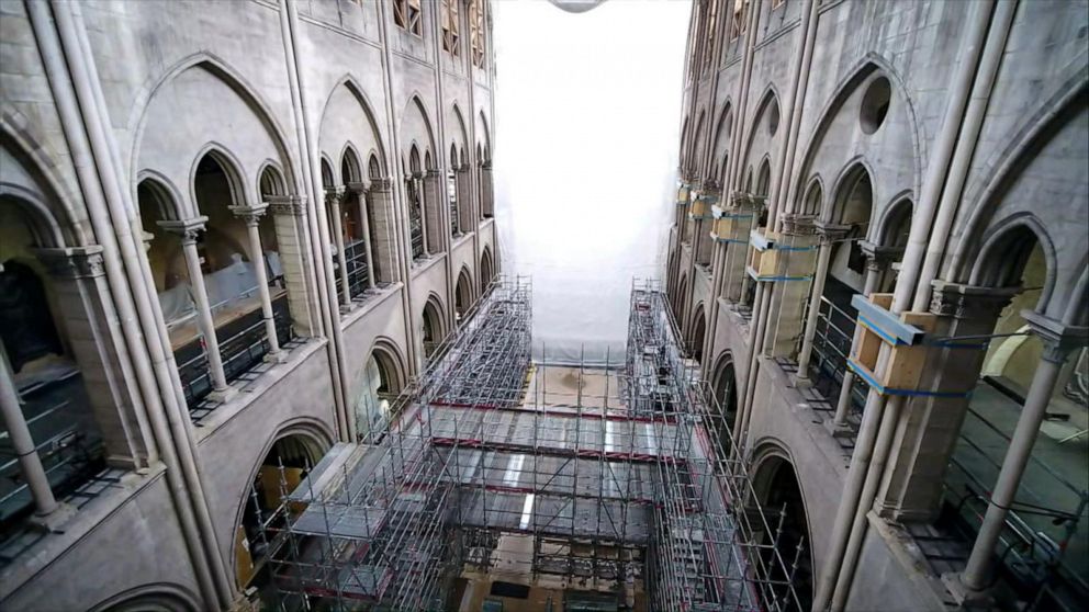 Nearly 2 years after inferno A look at Notre Dame's restoration