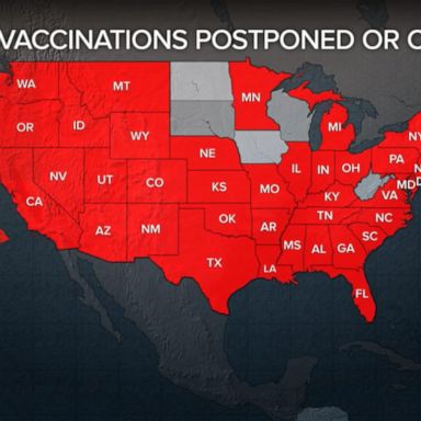 VIDEO: Winter weather slows delivery of vaccine doses across US