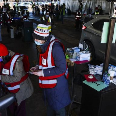 VIDEO: Winter weather hampers COVID-19 vaccine deliveries