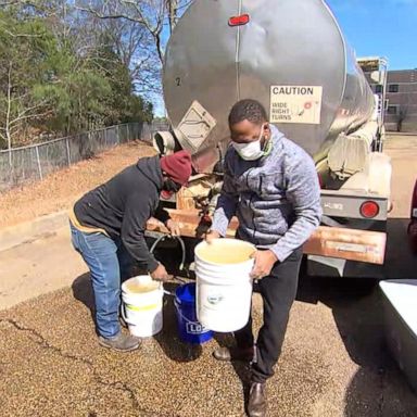 VIDEO: Millions still without running water in Texas and Mississippi