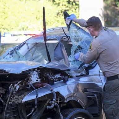 VIDEO: Tiger Woods begins recovery from rollover crash