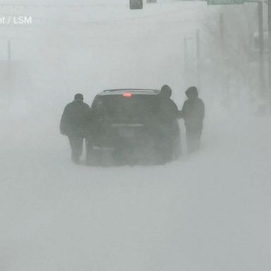 VIDEO: Winter storm brings snow to Wyoming and Colorado