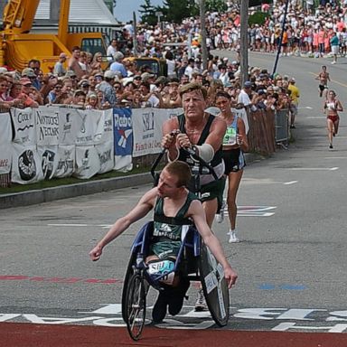 VIDEO: Inspirational Boston Marathon runner Dick Hoyt dies