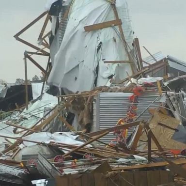 VIDEO: Severe weather threat in the South