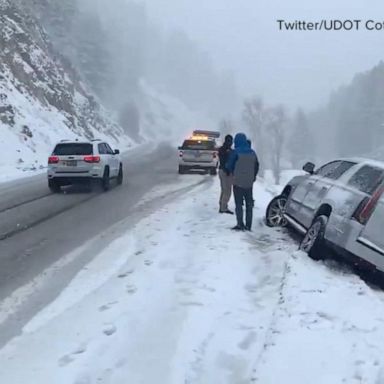 VIDEO: Parts of US experience spring-like temperatures as others see winter conditions