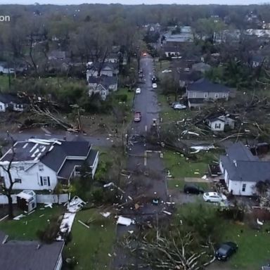 VIDEO: Millions on alert as tornadoes threaten the South