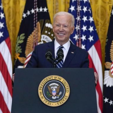 VIDEO: Record vaccine rollouts boost Biden’s approval numbers