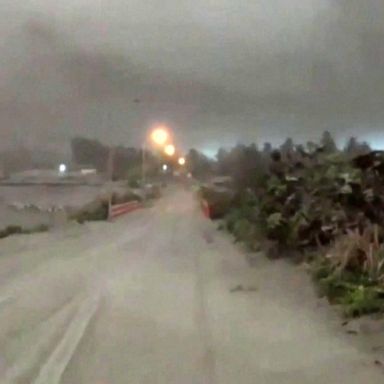 VIDEO: Thousands evacuate as volcano erupts on island of Saint Vincent