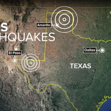 VIDEO: Multiple earthquakes felt across Texas