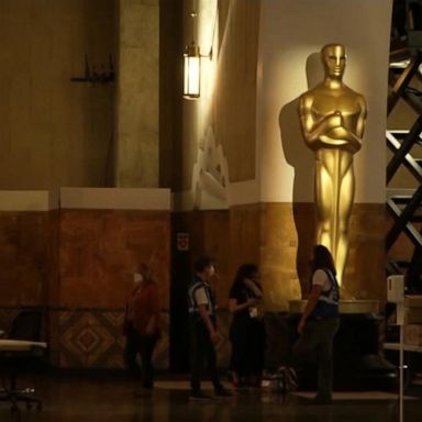 VIDEO: Academy Awards prep for in-person ceremony amid COVID-19