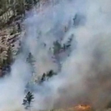 VIDEO: Wildfire evacuations out West