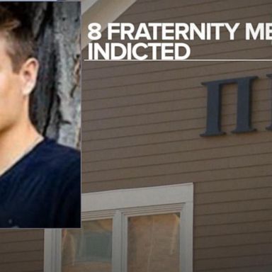 VIDEO: 8 indicted in alleged hazing death of college sophomore 