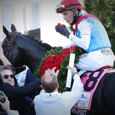 VIDEO: Derby-winning horse fails post-race drug test