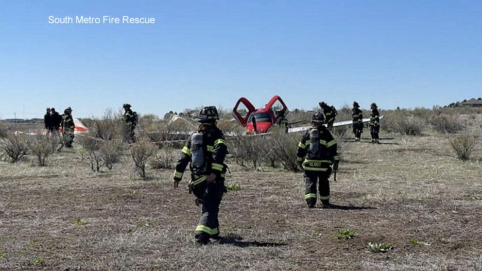 Two planes collide midair above Denver, no one injured Two planes collide midair above Denver, no one injured