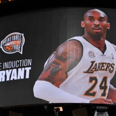 VIDEO: NBA legend Kobe Bryant inducted into Basketball Hall of Fame