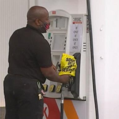 VIDEO: Some East Coast areas face significant gas shortages 