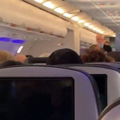 VIDEO: JetBlue flight diverted due to an unruly passenger