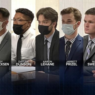 VIDEO: 7 former frat members plead not guilty in connection to hazing death