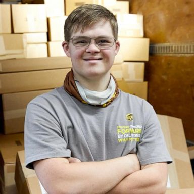 VIDEO: Inspirational UPS driver shares message