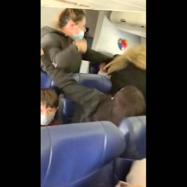 VIDEO: Woman charged with assaulting flight attendant