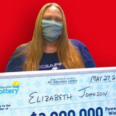 VIDEO: Woman wins $2 million after missing initial Powerball drawing