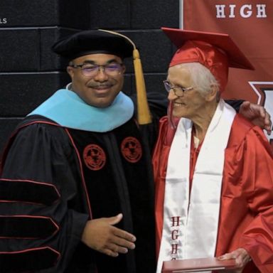 VIDEO: 94-year-old high school graduate