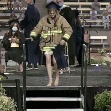 VIDEO: Fallen firefighter honored in Los Angeles