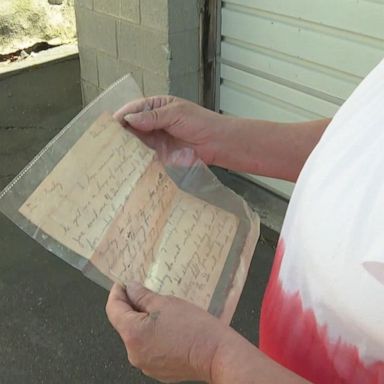 VIDEO: Mystery letter dating back to WWII found in Pennsylvania home