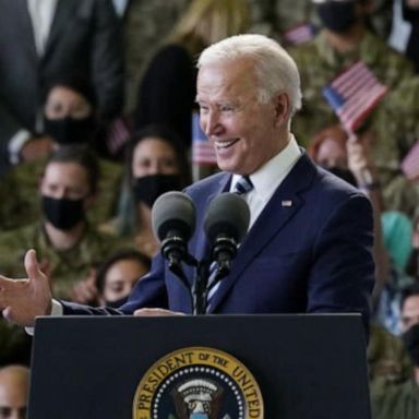 VIDEO: Biden kicks off 1st foreign trip since taking office