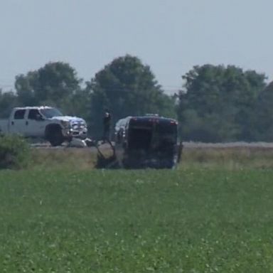 VIDEO: 2 people dead in crash involving Greyhound bus in Indiana 