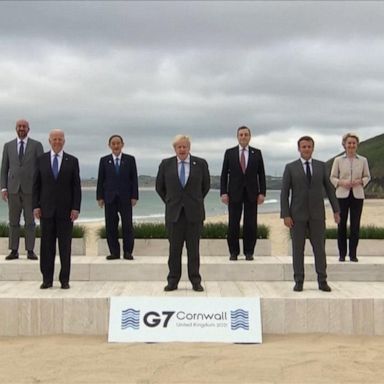 VIDEO: G-7 nations pledge to match Biden’s donation of COVID-19 vaccine to poorer countries 