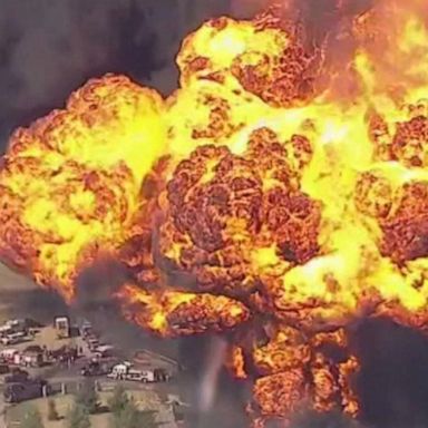 VIDEO: Massive chemical plant fire in Illinois