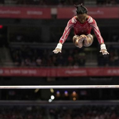 VIDEO: Simone Biles leads US gymnastics to Tokyo Olympics