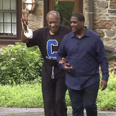 VIDEO: Bill Cosby reunited with wife for 1st time in 3 years