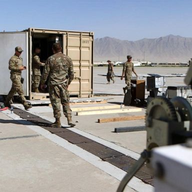 VIDEO: US troops leave key Afghan base after nearly 2 decades