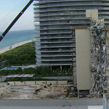 VIDEO: What remains of Surfside towers to be demolished