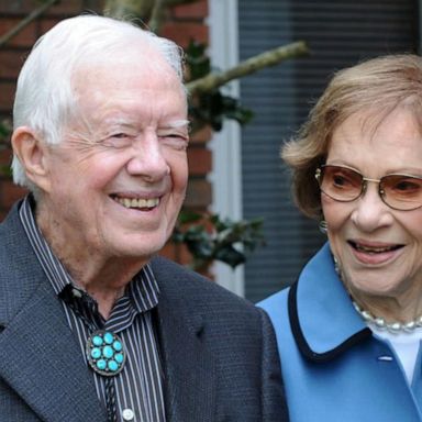 VIDEO: President Jimmy Carter celebrates 75th wedding anniversary