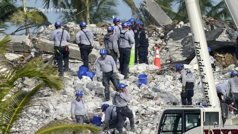 Video Surfside official death toll rises to 36 ahead of storm