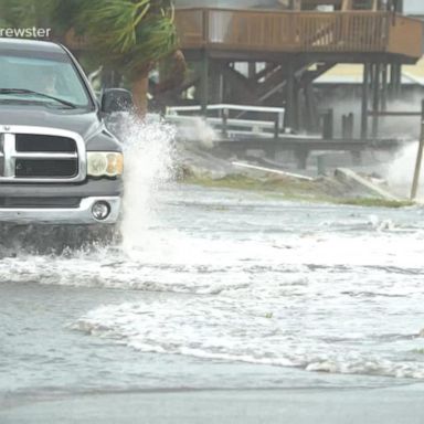 VIDEO: Hurricane Elsa makes landfall, moves inland