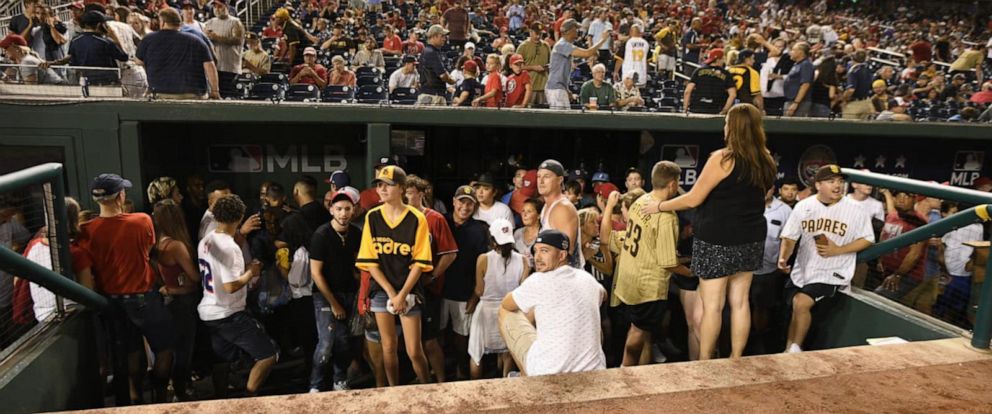 Shooting outside Nationals Park suspends baseball game – New York