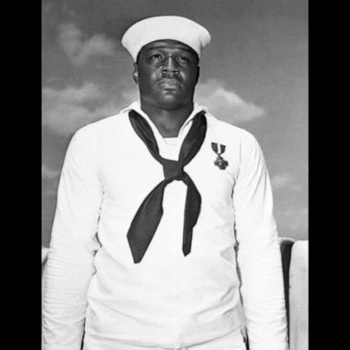 VIDEO: 1st aircraft carrier named in honor of Black Navy veteran