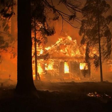 VIDEO: More than 80 wildfires burn across 11 states