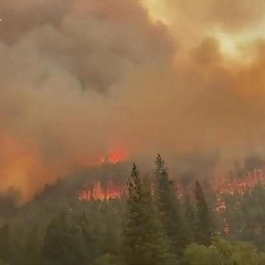 VIDEO: Heat alerts: wildfires spreads across California