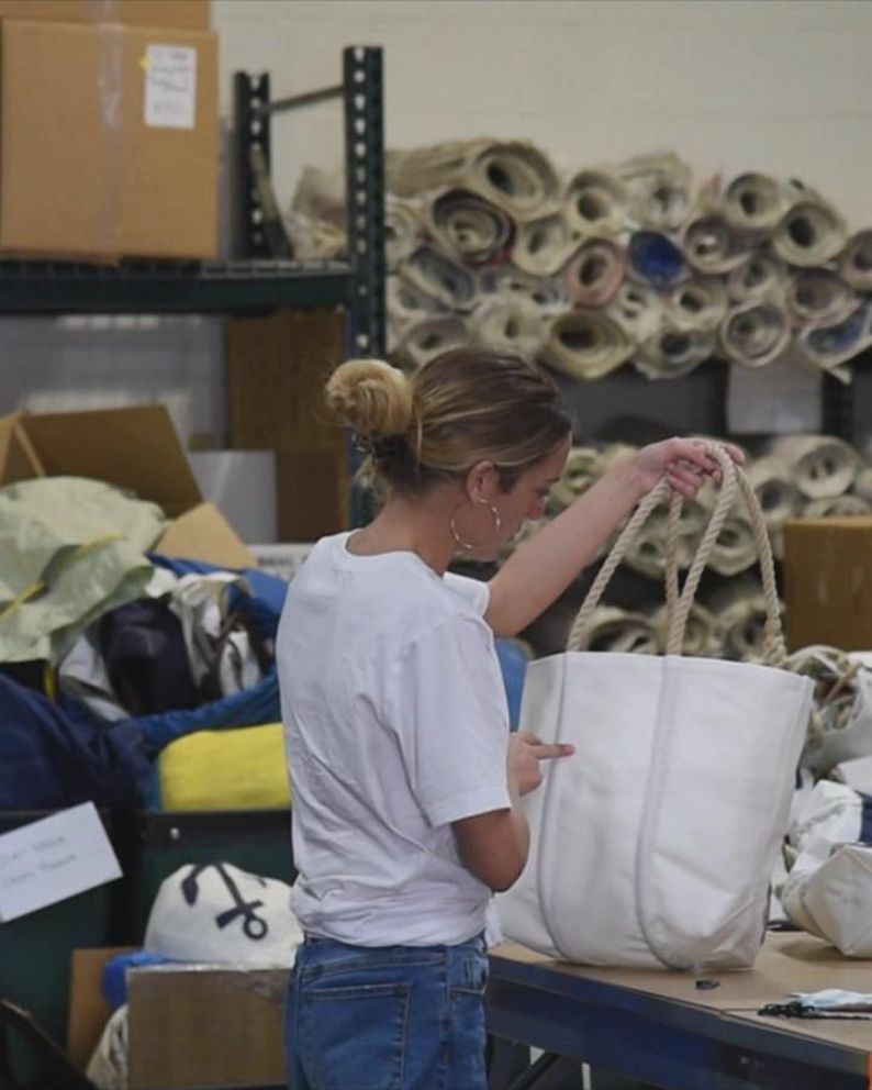 Made in America' company creates fashionable bags out of recycled