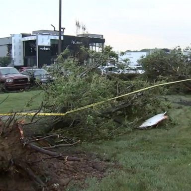 VIDEO: Aftermath of powerful storms in the Northeast