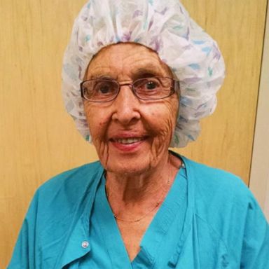 VIDEO: America’s oldest working nurse retires at 96