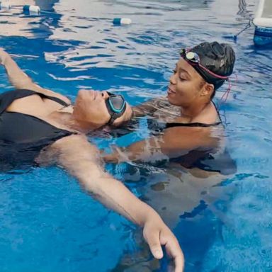 VIDEO: Black woman helping smash swimming stereotypes